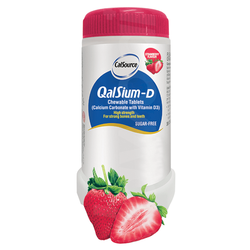 Qalsium-D Strawberry