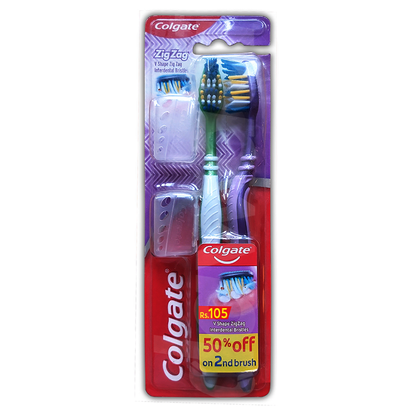 Colgate Zig Zag - Soft Toothbrush (Twin Pack)