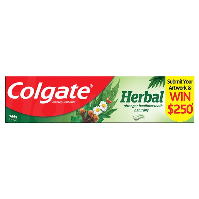 Colgate Herbal Toothpaste 200 gm ( GAC ) Pack