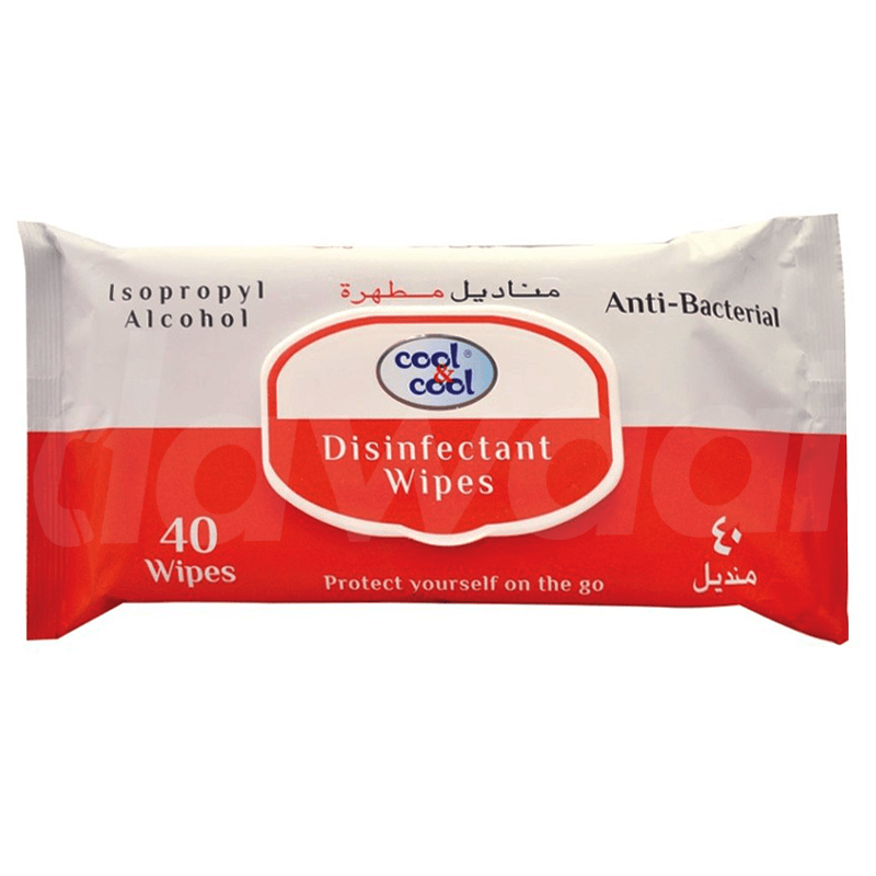 Cool & Cool Disinfectant Wipes