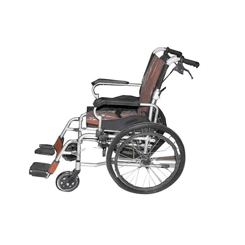 Dawaai Wheelchair with Aluminium body and full Folding