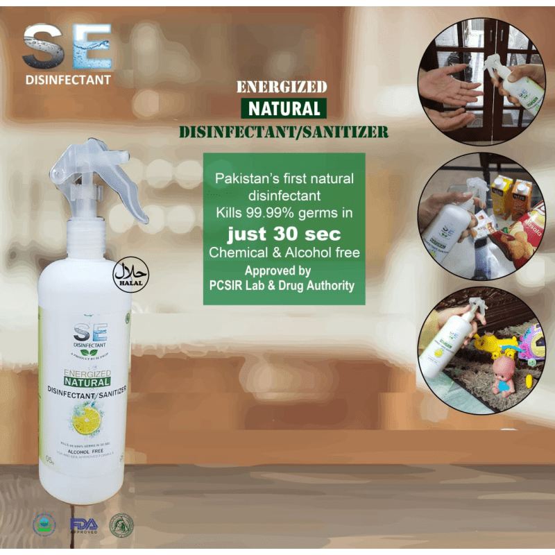 SE Disinfectant Sanitizer Spray 500mL