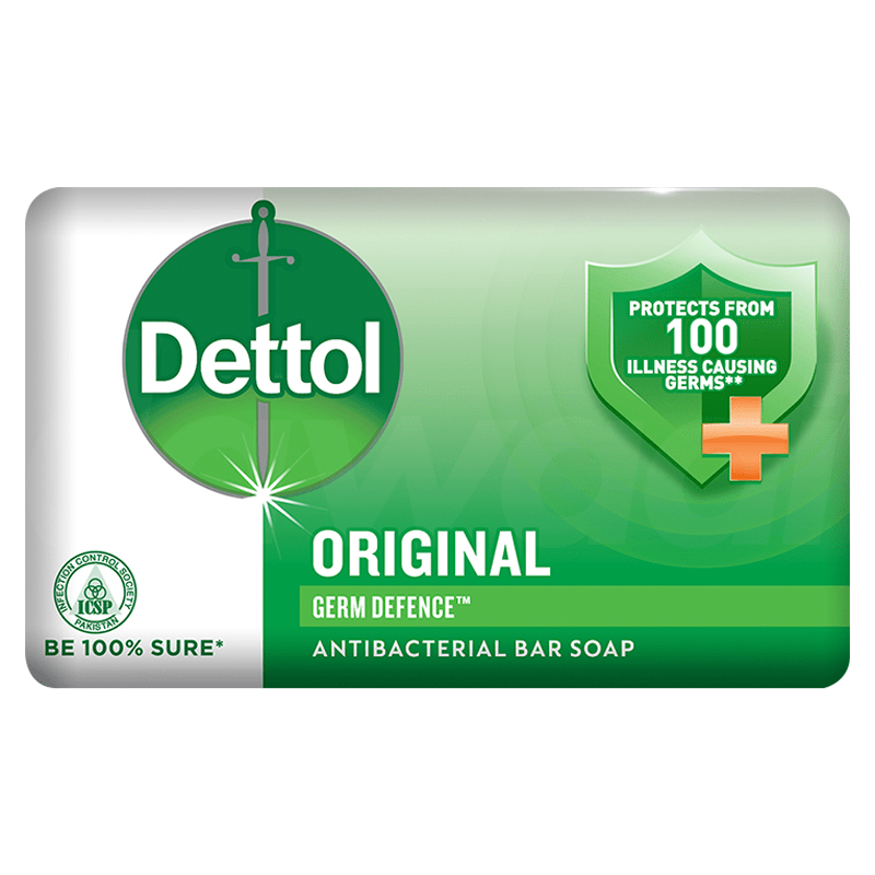 Dettol Original Antibacterial Bar Soap 120 gm Pack