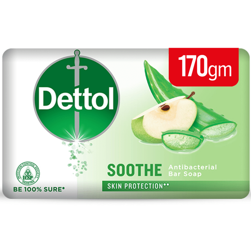 Dettol Soothe Bar Soap 170 gm Pack