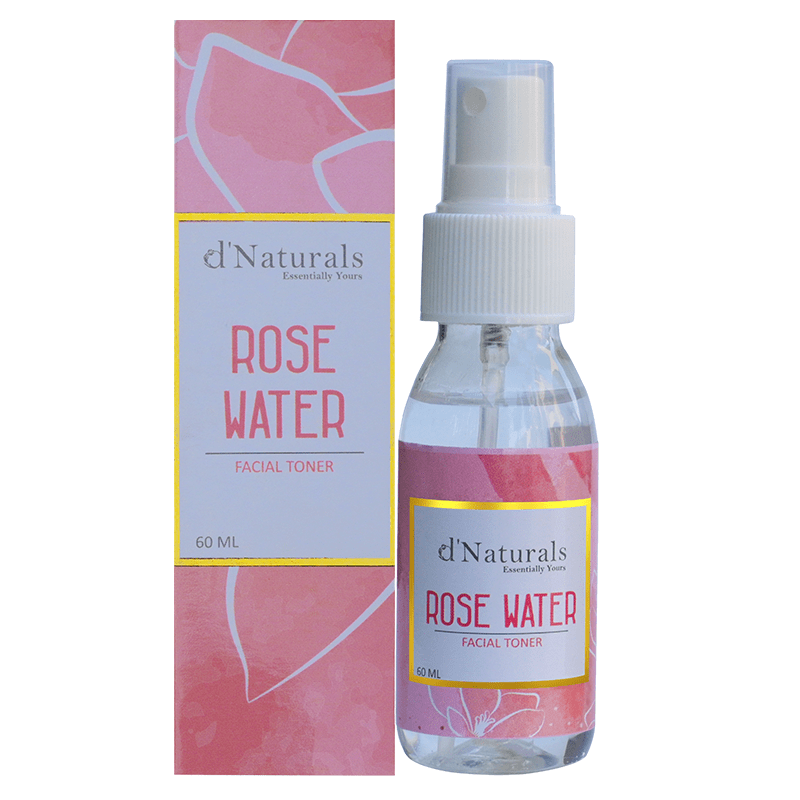 Rose Water 60 ml Spray Bottle