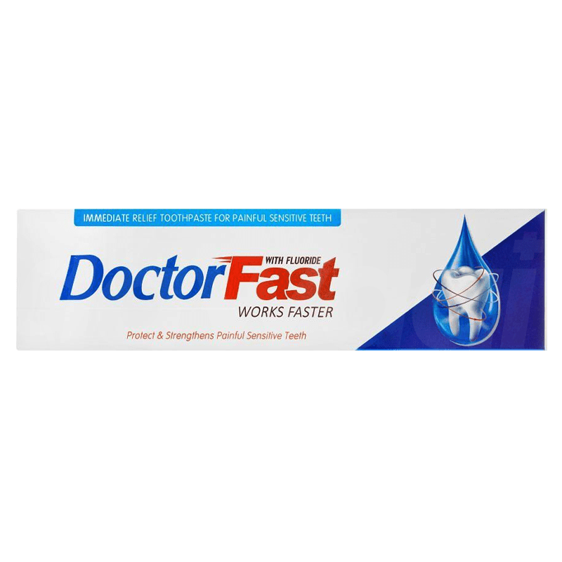 Doctor Fast Fluoride Toothpaste - Medium