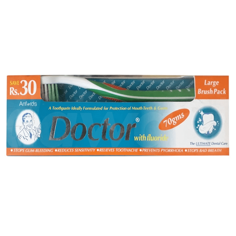 Doctor Toothpaste - Large with Brush