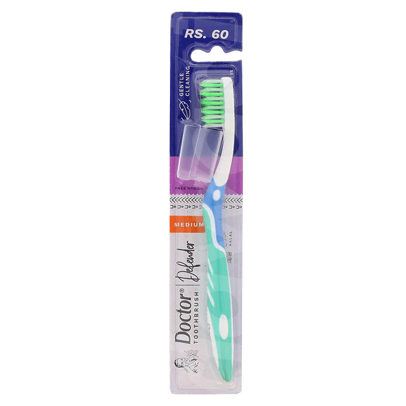 Doctor Defender Medium Toothbrush 1 Pcs. Pack