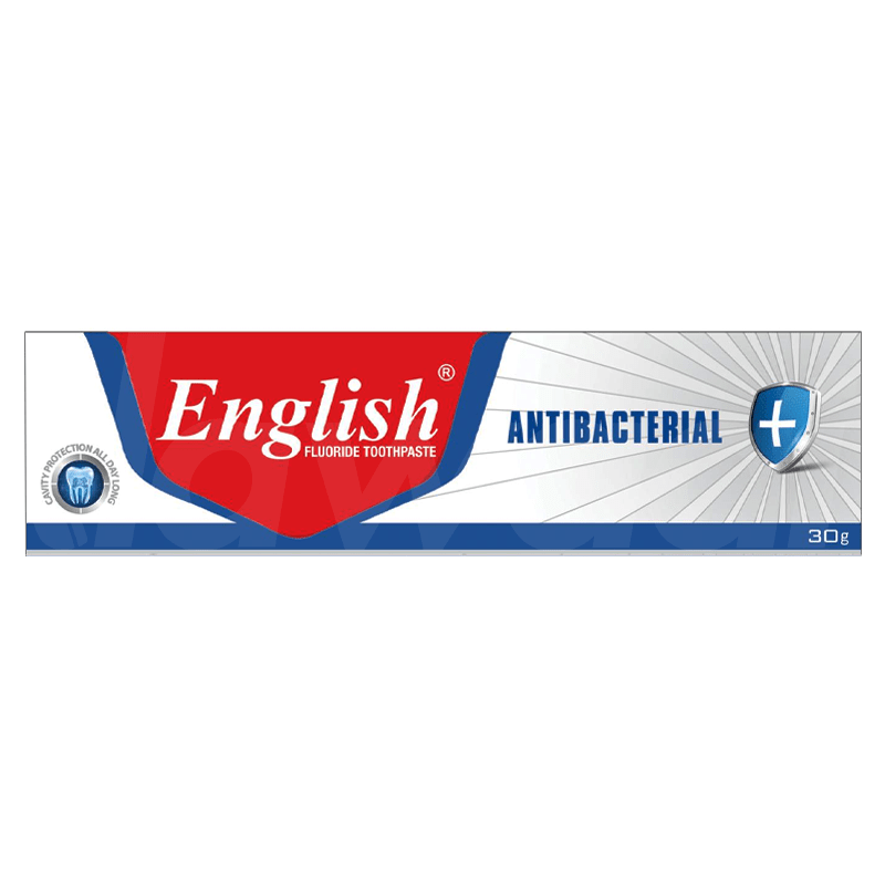 English Antibacterial Toothpaste Value Pack 