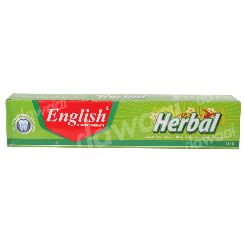 English Herbal Toothpaste Saver Pack 135g
