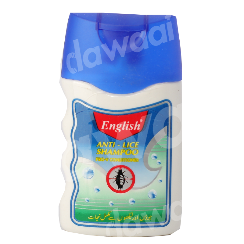 English Anti Lice Shampoo Medium Bottle