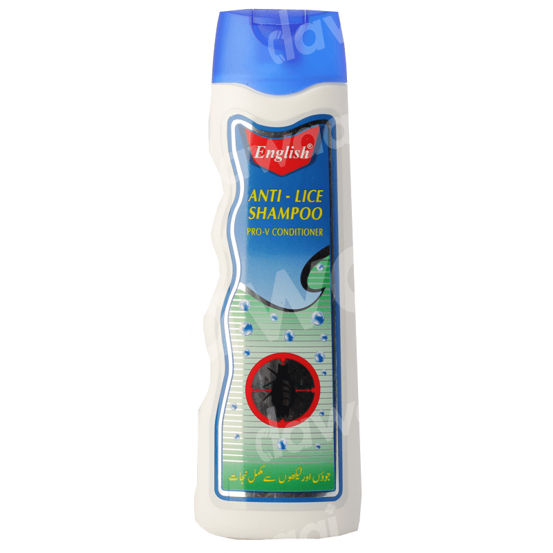 English Anti Lice Shampoo Family Bottle