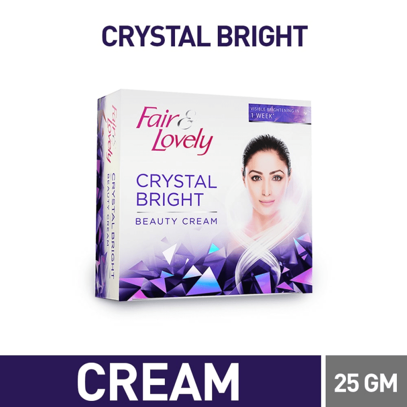 Fair & lovely crystal bright beauty cream 25 gm