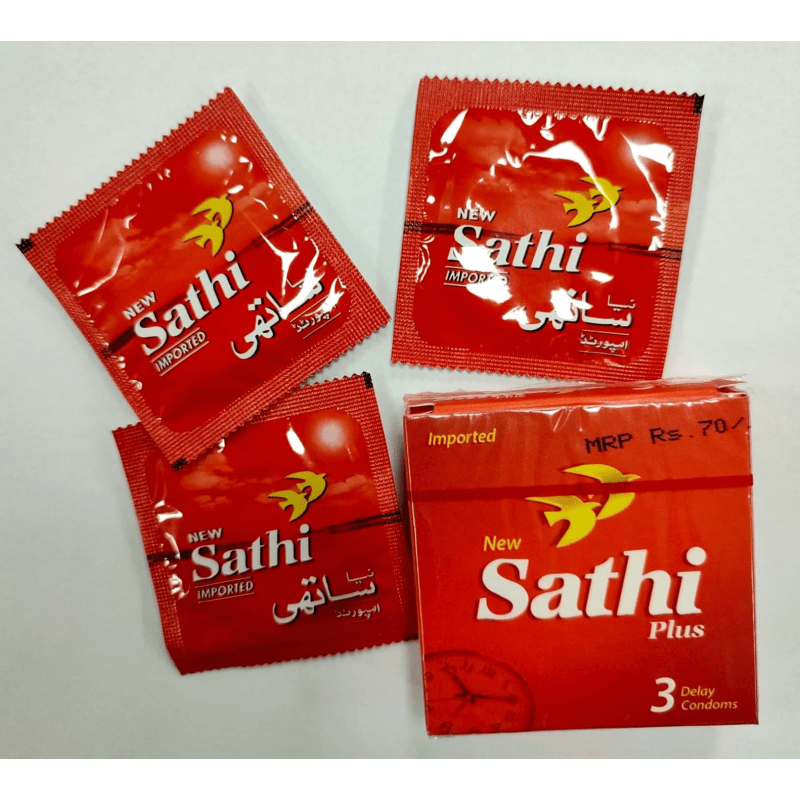 Sathi Plus Condoms 3's