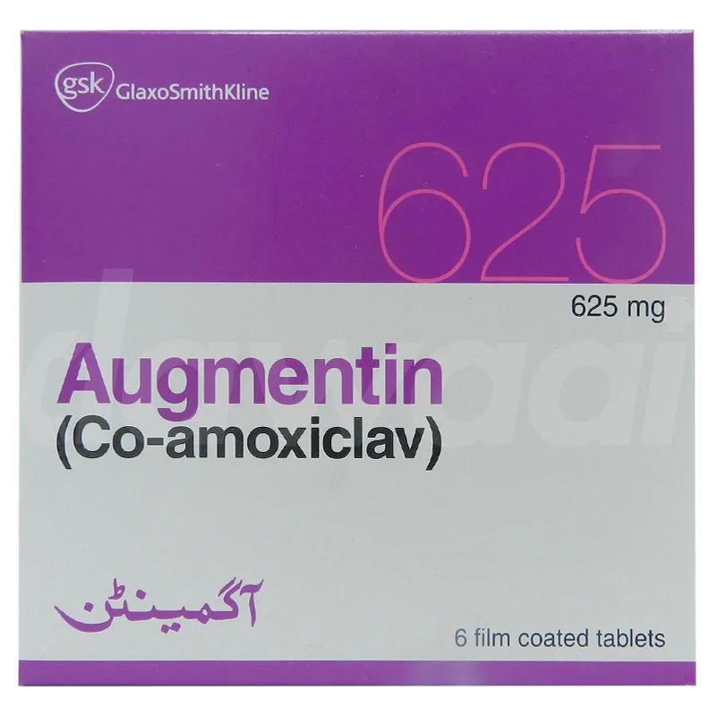 Augmentin 625mg Tab Dawaai Uses Side Effect Price In Pakistan