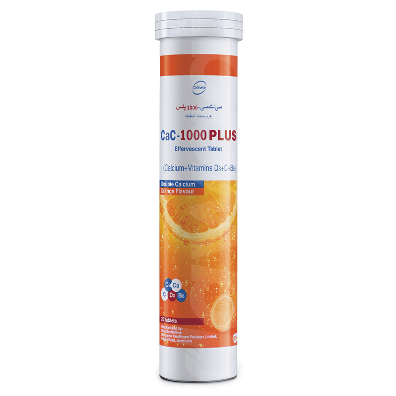 CaC-1000 Plus Orange 1 x 20's 