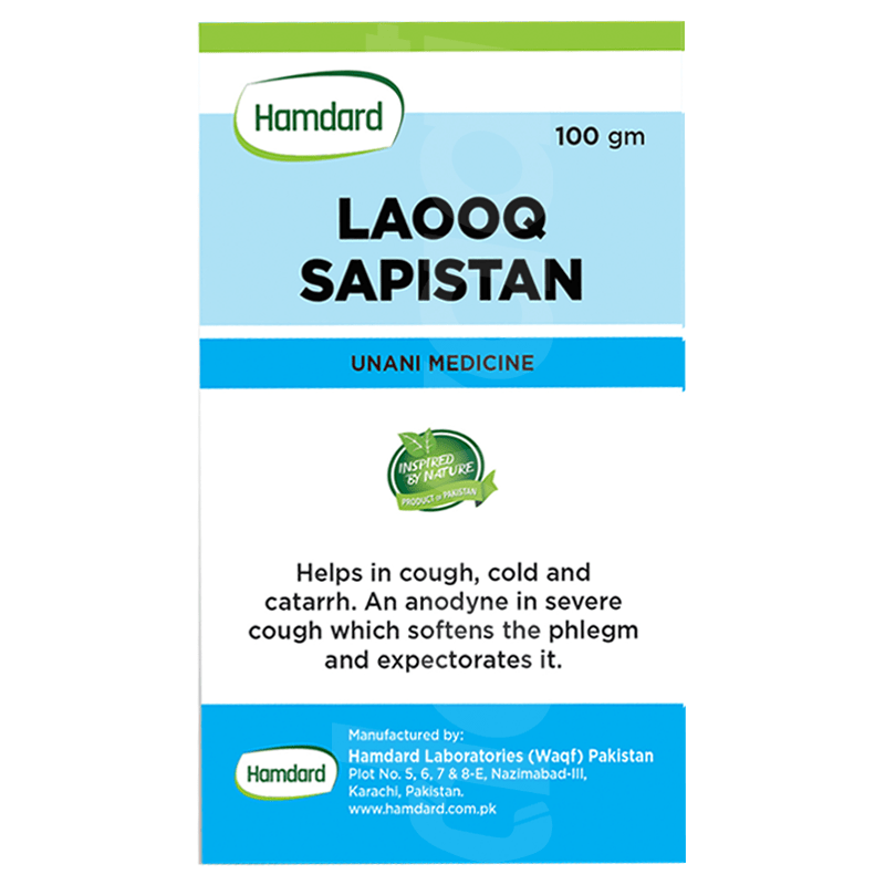 Hamdard Laooq Sapistan 100 Gram