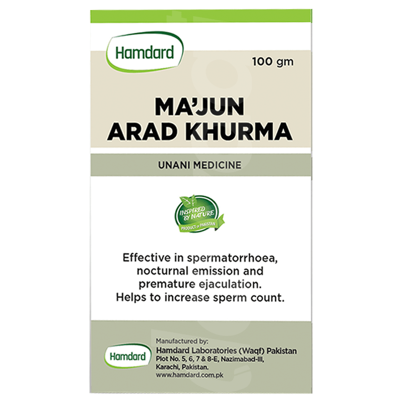 Hamdard maj. Arad Khurma 100 Gram