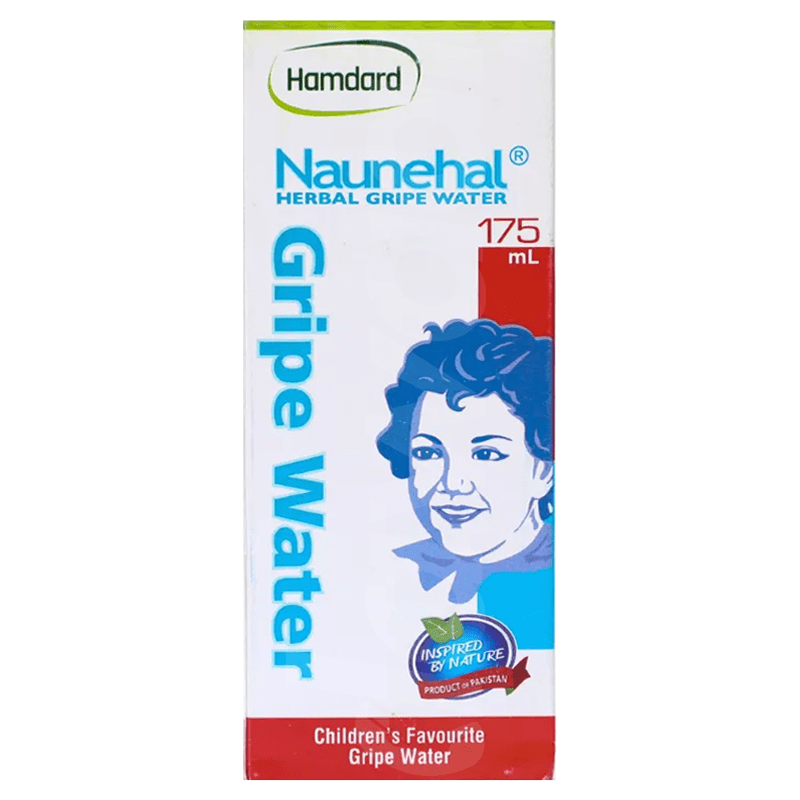 Hamdard Naunehal Herbal Gripe Water 175 ml Bottle