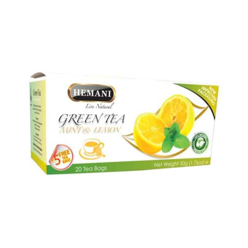 Hemani Green Tea Mint & Lemon 20Tb