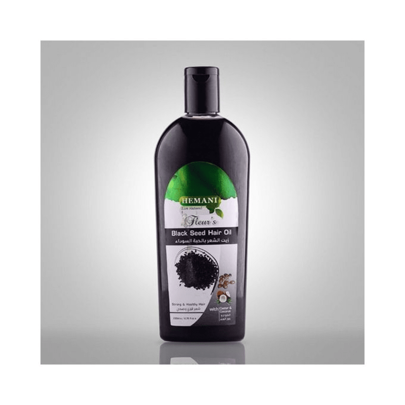 Hemani Blackseed Hair Oil with coconut & castor 200Ml