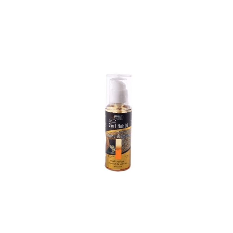 Hemani 2 In 1 Hair Oil Coconut And Sasame 120 Ml
