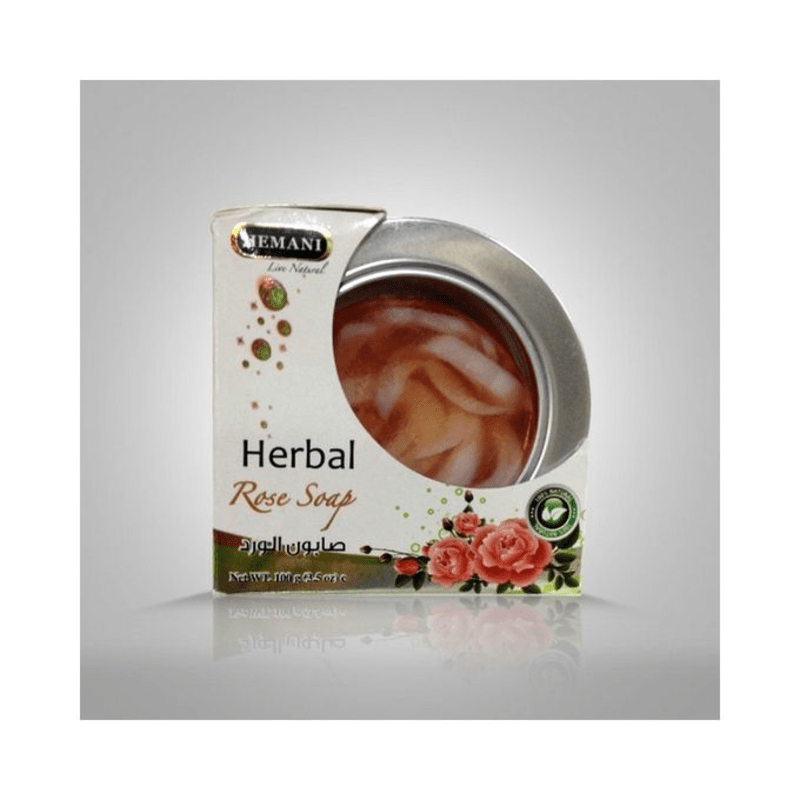 Hemani Rose Soap Tin 100gm