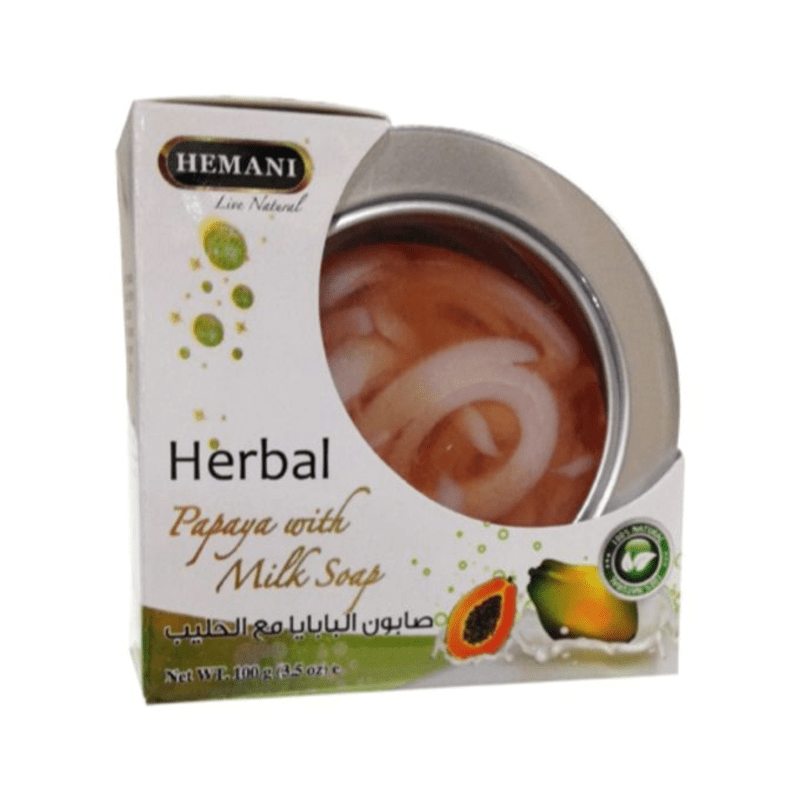 Hemani Papaya Tin Soaps 100Gm