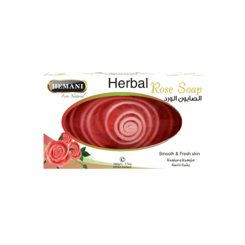 Hemani Pebble Soap Rose 100Gm