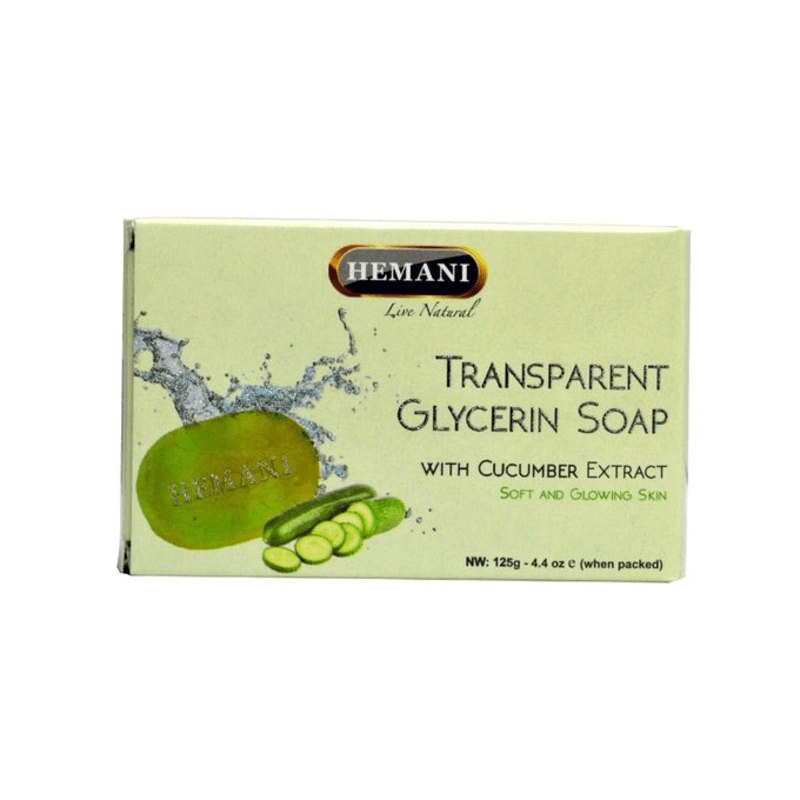 Hemani Glycerin Soap with Cucumber Extract 125gm