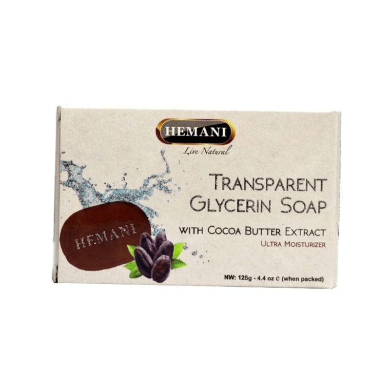 Hemani Glycerin Soap with Cocoa Butter Extract 125gm