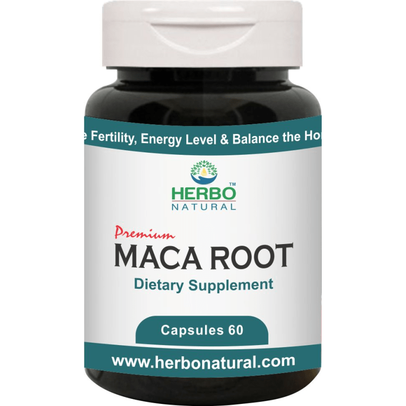 Herbo Natural Maca Root 60 Capsules