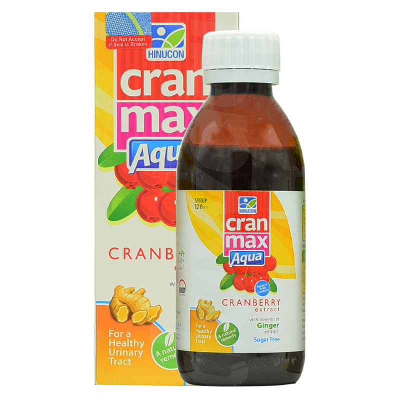 Cran Max Aqua Ginger 250mg 10mg Syp Dawaai Uses Side Effect Price 