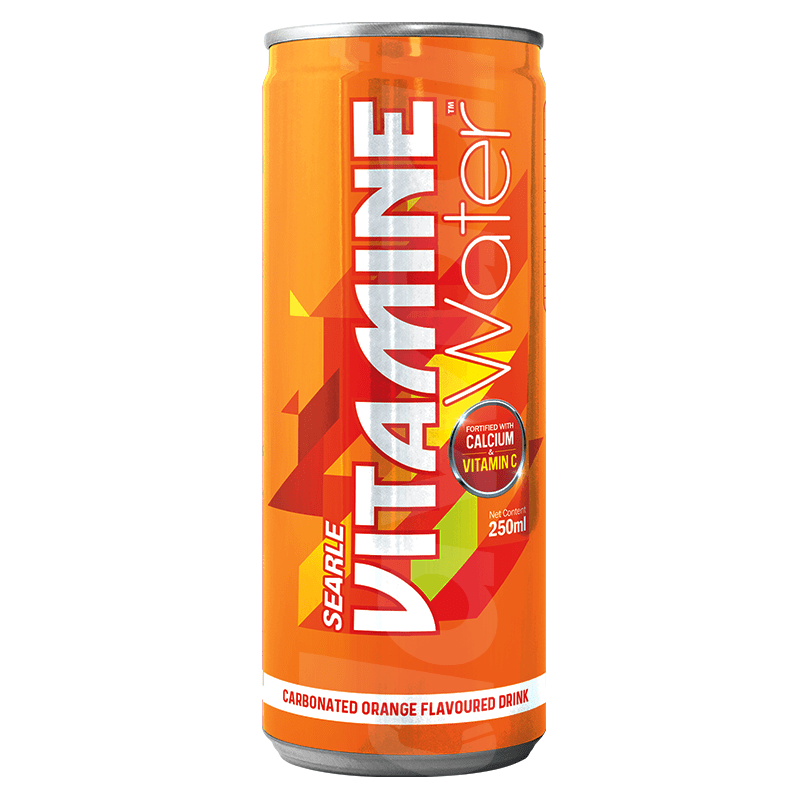 Searle Orange Vitamin Water 250 ml Bottle