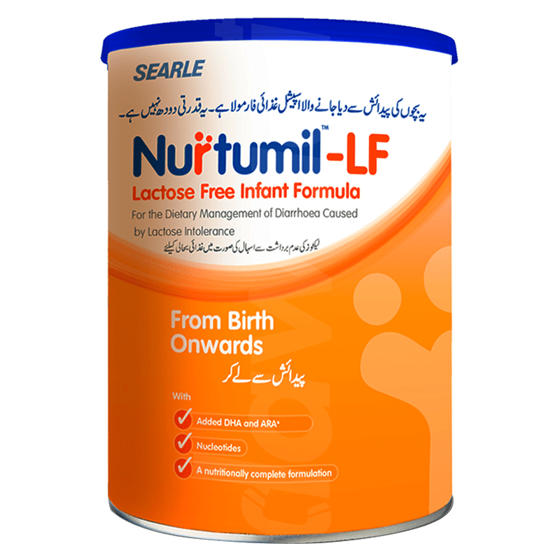 Nurtumil - LF Lactose Free Infant Formula Milk Powder 400 gm Tin