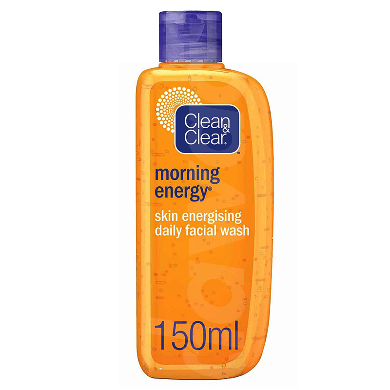 CLEAN & CLEAR Daily Facial Wash, Morning Energy, Skin Energising 150 ml Bottle