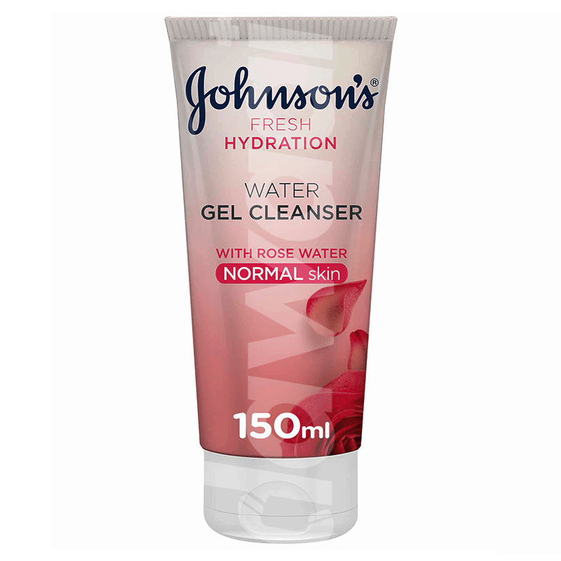 JOHNSON’S Fresh Hydration, Water Gel Cleanser, Normal Skin 150 ml Pack