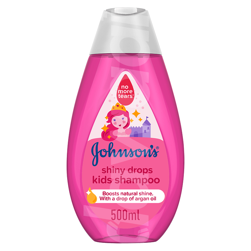 JOHNSON’S Shiny Drops Kids Shampoo 500 ml Bottle