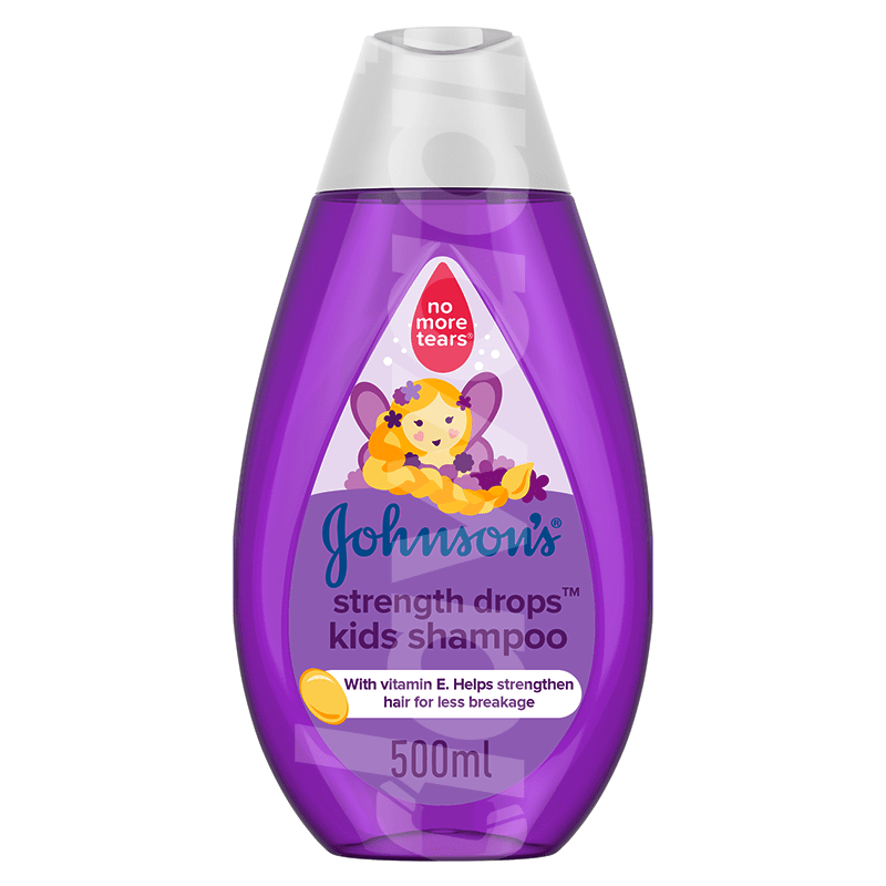 JOHNSON’S Strength Drops Kids Shampoo 500 ml Bottle