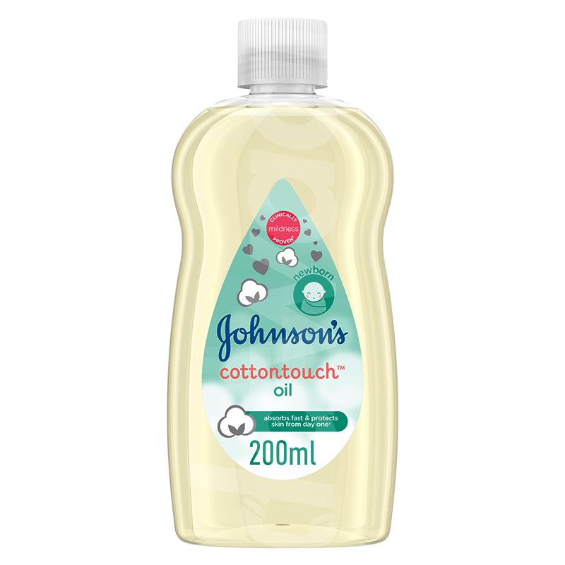 JOHNSON’S Newborn Baby CottonTouch Oil 200 ml Bottle