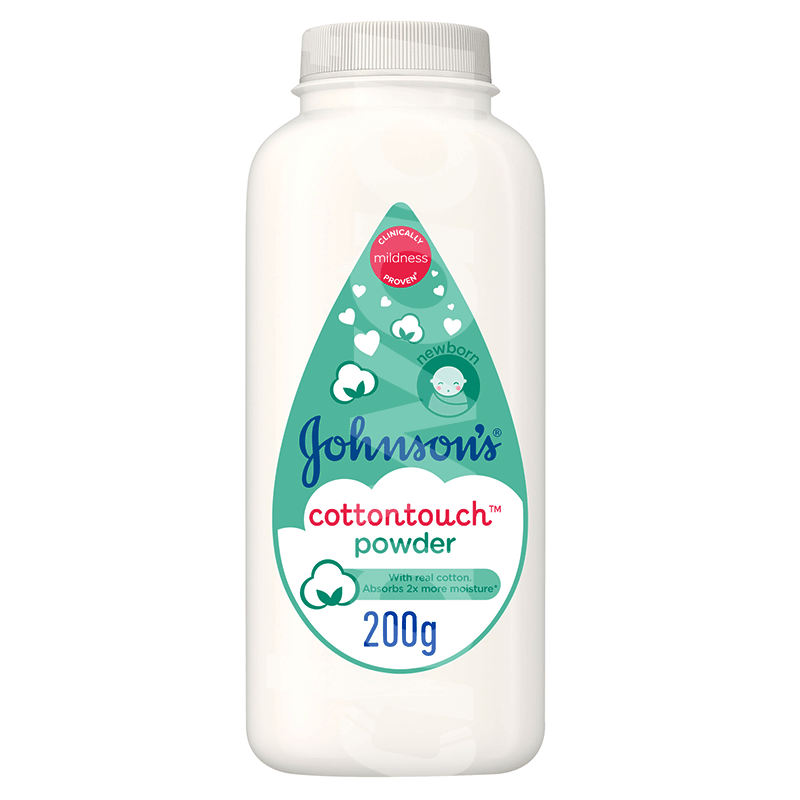 JOHNSON’S Newborn Baby CottonTouch Powder 200 gm Bottle