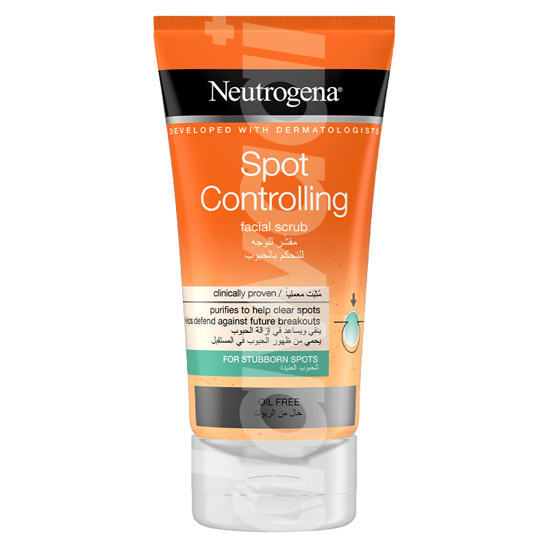 Neutrogena Spot Controlling Oil-free Facial Scrub 150 ml Pack