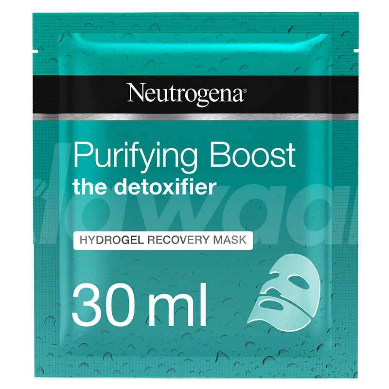 Neutrogena The Detoxifier, Purifying Boost Hydrogel Recovery Face Mask 30 ml Pack