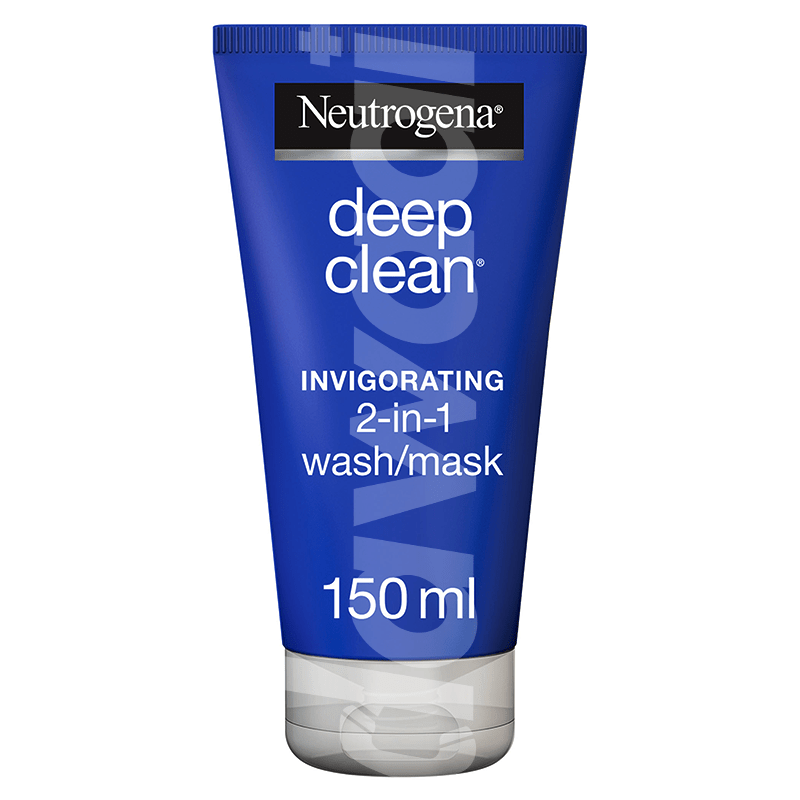 Neutrogena Deep Clean, Invigorating 2 in 1 Wash / Mask 150 ml Bottle