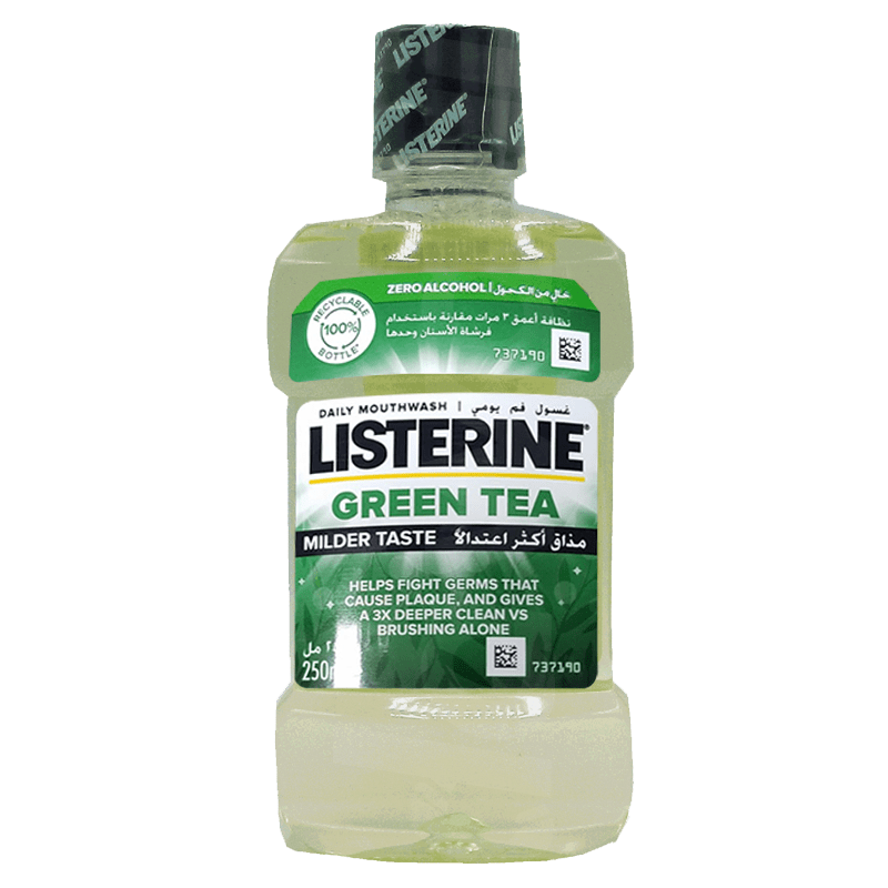 Listerine Mouthwash Green Tea 250 ml