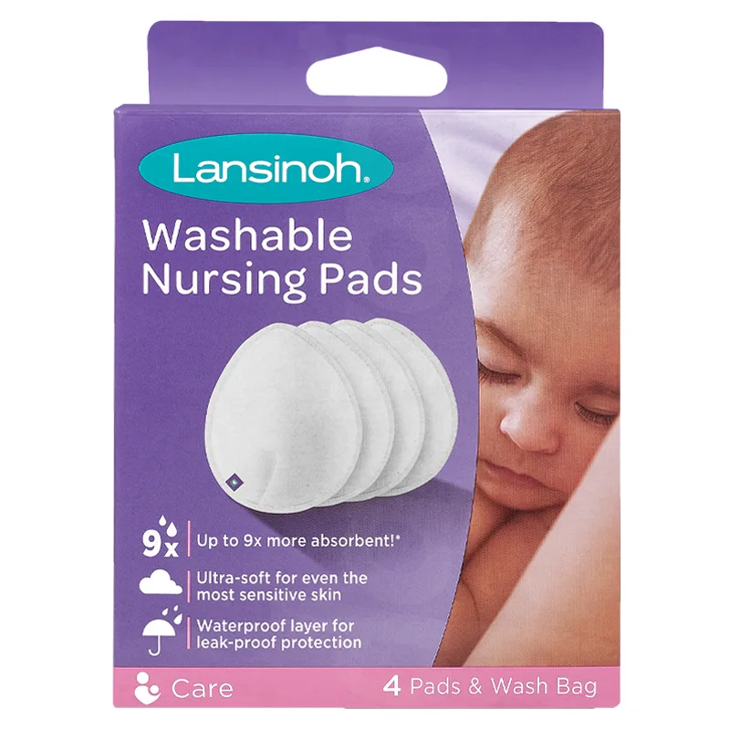 Lansinoh Washable Nursing Pads 4 Pcs. Pack, Uses