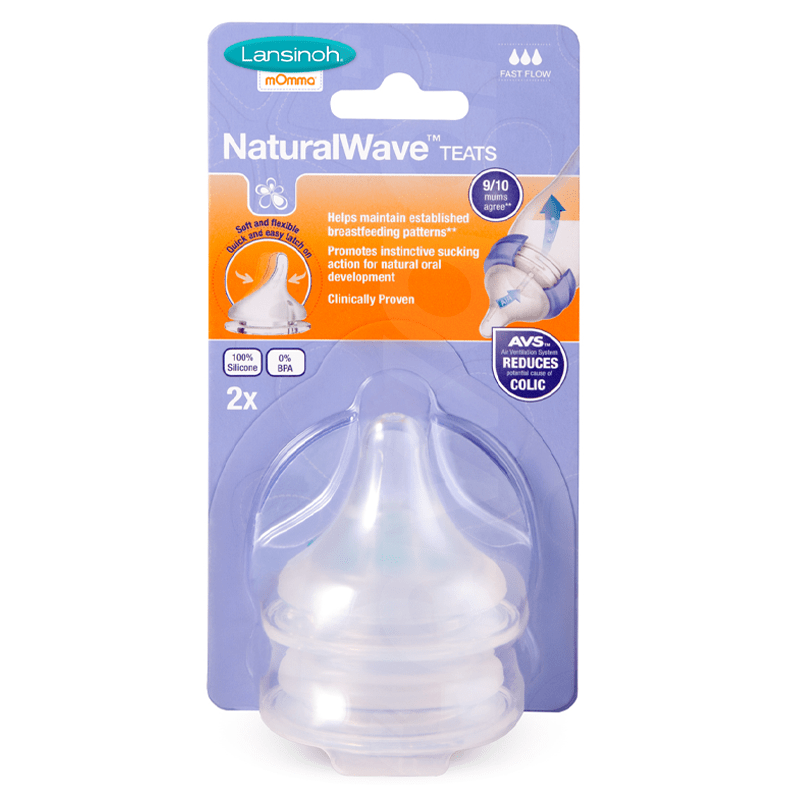 Lansinoh Fast Flow Natural Wave Teat 2 Pcs. Pack