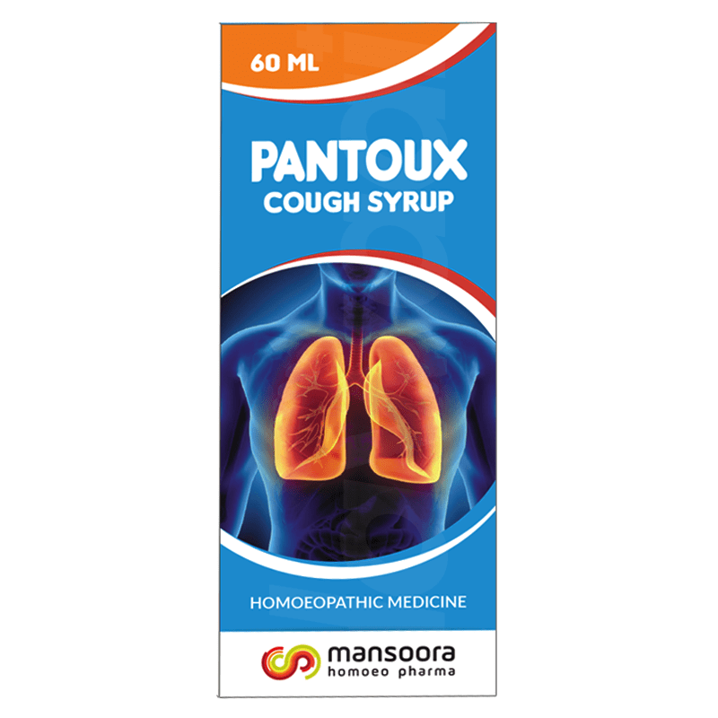 Pantoux Cough Syrup 60 ml Bottle