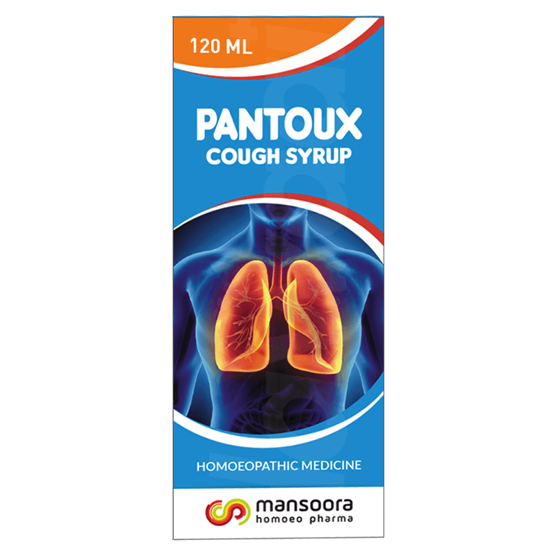 Pantoux Cough Syrup 120 ml Bottle