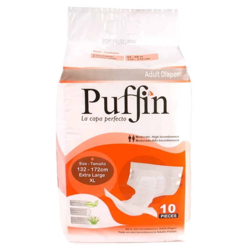 Puffin Adult Diaper Extra Large, Uses, Side Effects